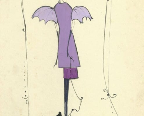 Gentildonna con Levrieri